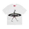 25FW European and American trendy brand G. D skull band summer new rock men's and women's loose short-sleeved T-shirt casual tee