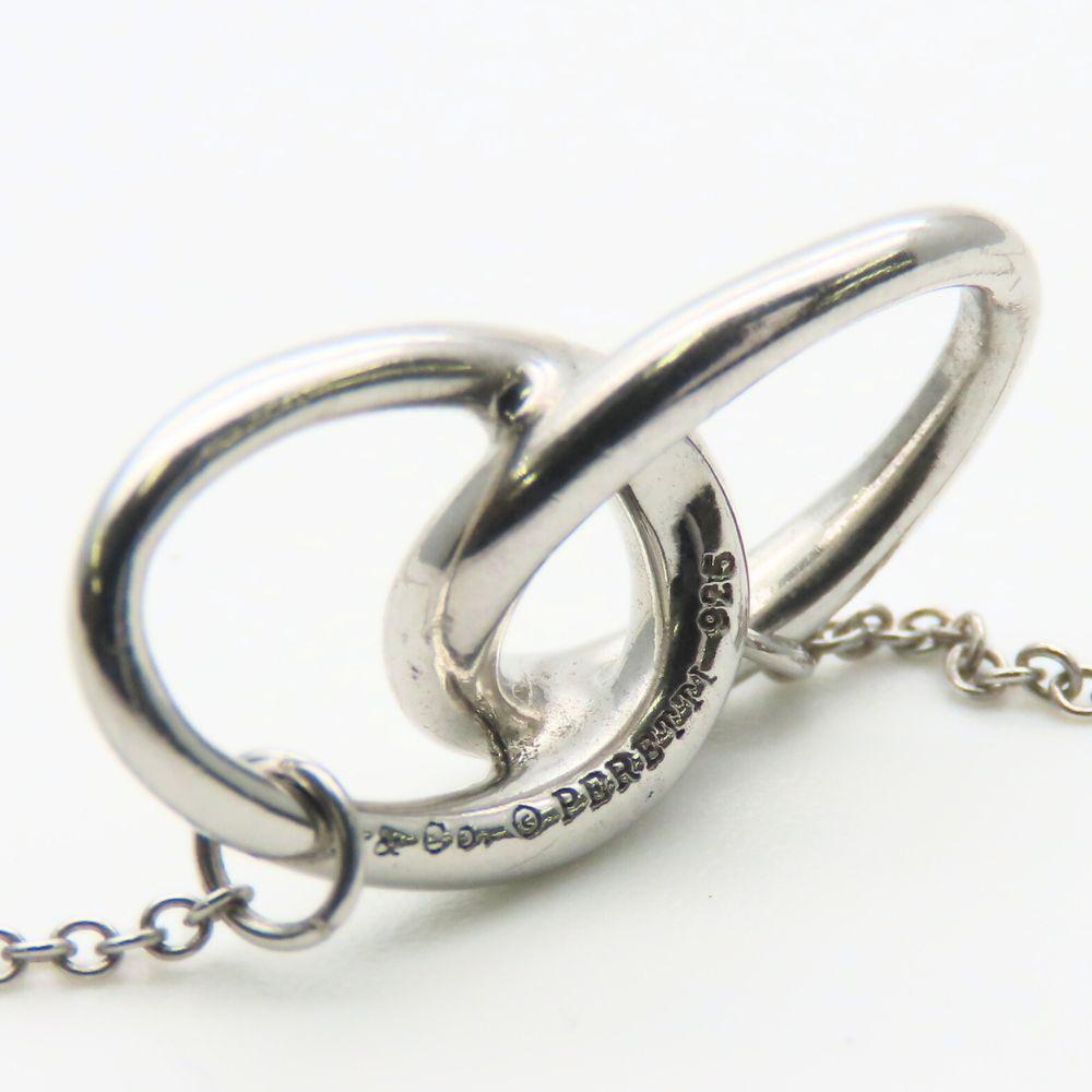 Used TIFFANY&Co. Necklace Double loop Silver925 2.9g Silver El Saperetti