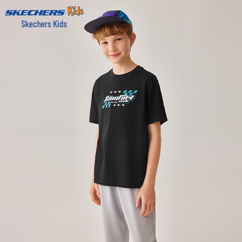 

Skechers Kids Cotton Short Sleeve T-Shirt L225K064 M