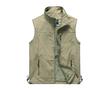 Herren Frühling Sommer Outdoor Freizeit Gilet Schnelltrocknende Weste Schlichte Mode Stehkragen Fotografie Weste
