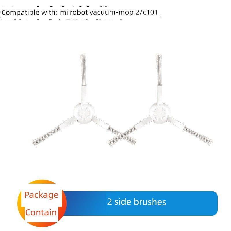 Suitable for Xiaomi Mijia No-Wash Sweeping and Mopping Robot Accessories C101 Mop Main Side Brush Filter Element Cleaning Fluid