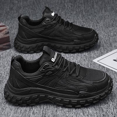 2023 Autumn Mesh Surface Breathable Wear-resistant Casual Shoes Non-slip Sports Running Shoes Men's Shoes