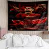 Man United Soccer Action Tapestry, Unique Design Tapestry, Suitable for Bedroom,Livingroom, Playroom,Heartwarming Fan Holiday Gifts