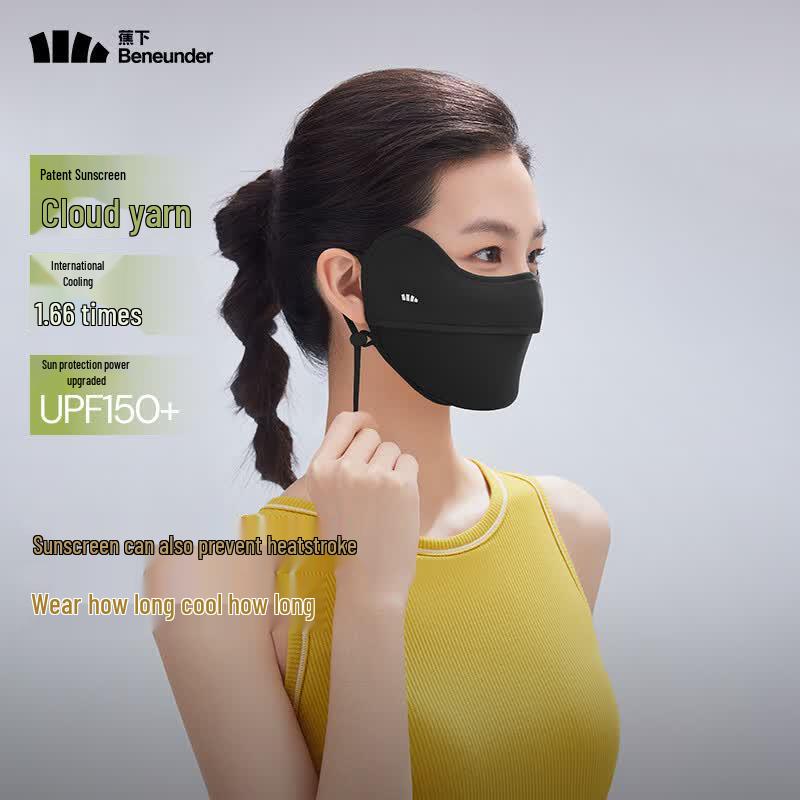 Beneunder AL833 Cooling Sun Protection Face Mask