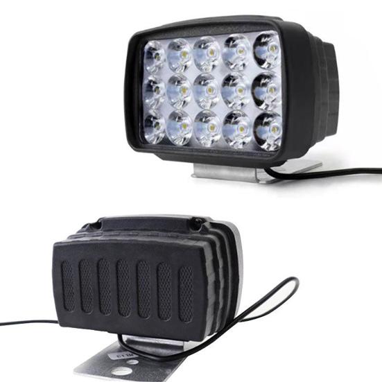 LED Headlight Plug Play High-Brightness Impact-resistant 12V 15W LED Scooters Spotlight for Scooter