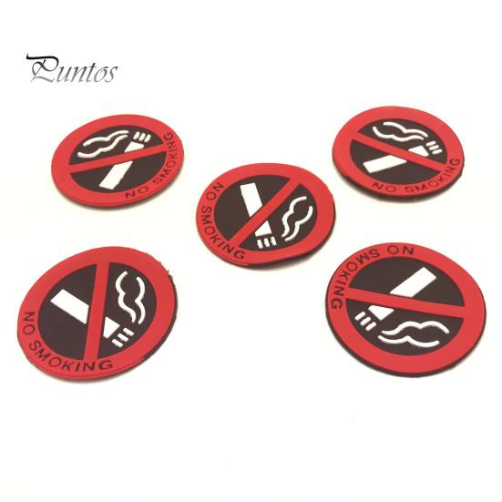 Praktisches Feuchtigkeitsbeständiges Rückstandsfreies Warnschild Rauchverbot Warnung Autoaufkleber für Auto