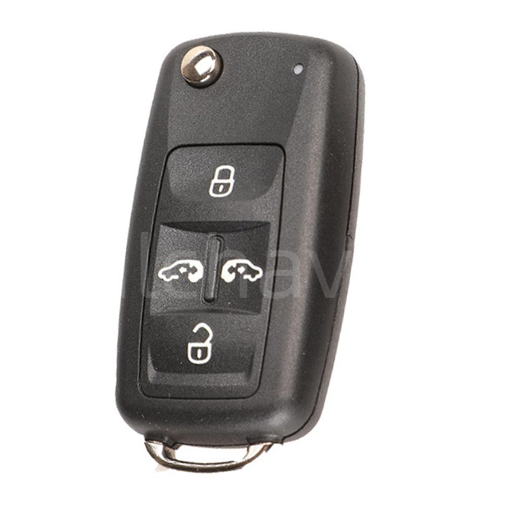 Volkswagen 4/5-Button Key Shell for Tiguan, Golf, Sagitar MK6, Polo Remote Key
