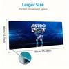 ASTRO BOT Large Size Mouse Pad Large Gaming Table Cushion Non-slip Laptop Tablet Big Mousepad XXL Mat Mini PC Playmat With Lock edge