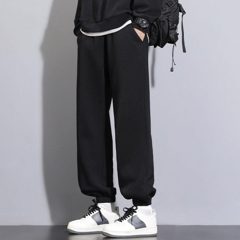 Sweatpants men's casual pants spring and summer new sports youth wide-leg trendy brand loose straight long pants