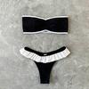 Swimsuit Strapless Ruffled Triangle Beach Hot Bikini Women