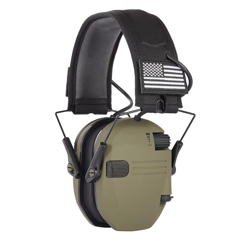 Căști de tragere armată Căști tactice Airsoft Protector electronic pentru auz Reducere activă a zgomotului Căști de vânătoare