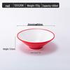 ZISIZ Nordic Style Melamine Imitation Porcelain Douli Bowl