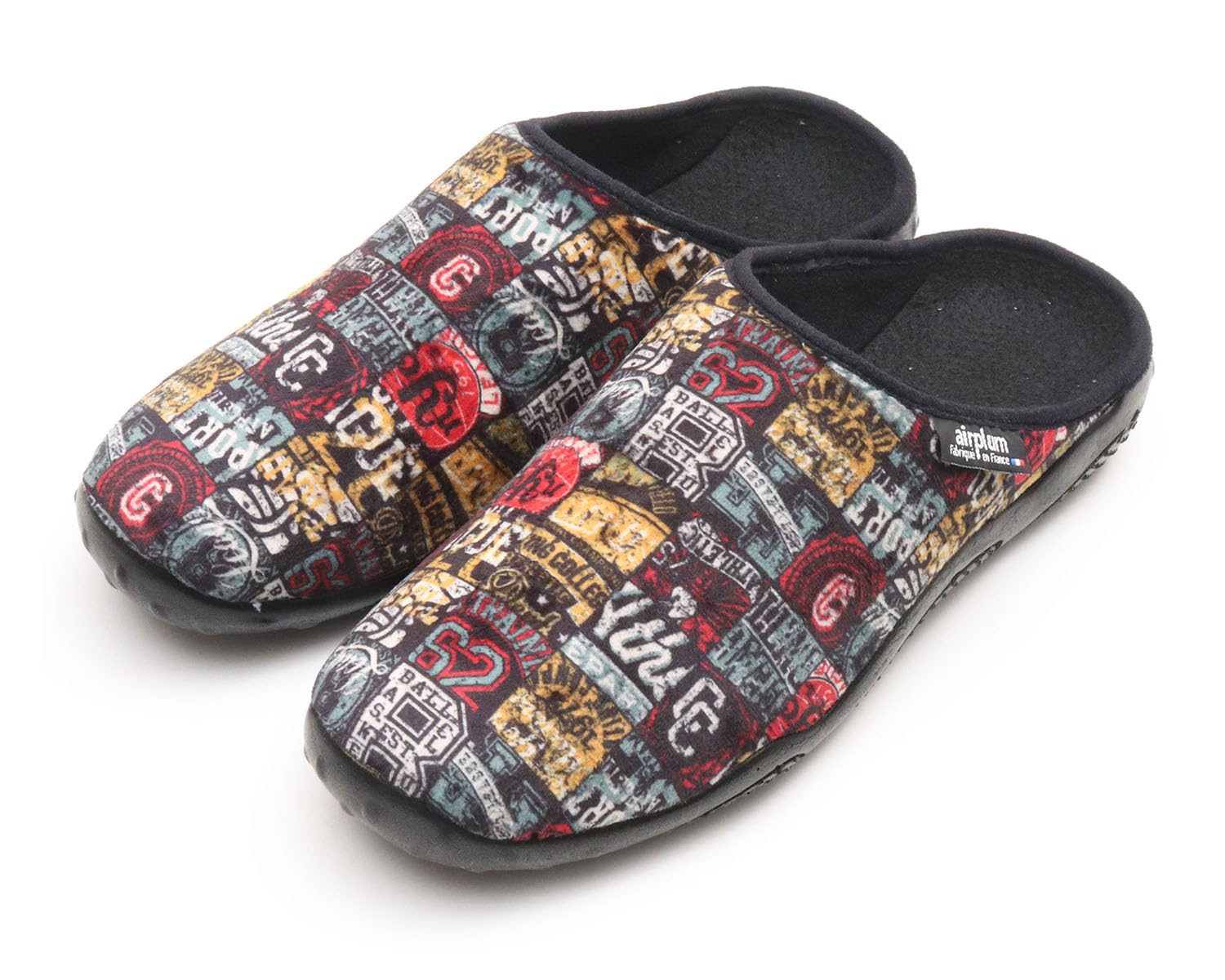 

Air Plum SODOPAC DRACO Домашние тапочки для помещения Сделано в 43 [Тапочки, Обувь, Франция] (Размер (26,5-27см)) чёрный