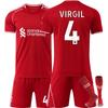 2526 Liverpool Domáci Nie. 4 Virgil van Dijk Dres