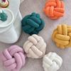 Modern Minimalist Sphere Pillow With Teddy Fleece Cover For Lounge And Sofa Decor