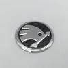 2025 New 1pcs 3D 42mm 43mm Car Emblem Steering Wheel Center Badge Sticker Decal Styling Auto Accessories For Skoda