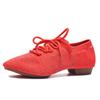 Scarpe da allenamento per la danza da donna Scarpe da ballo latino per insegnanti professionali Scarpe da ballo per sala da ballo jazz quadrate per interni ed esterni