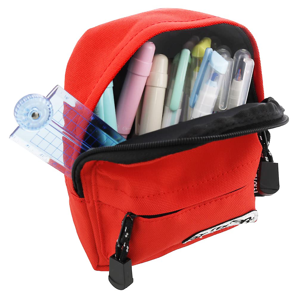 Sunstar Stationery OUTDOOR Pencil Case Backpack RED S1426311