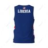 Liberia Flag Basketball Sports Running Fitness Multifunction Sleeveless Tshirt