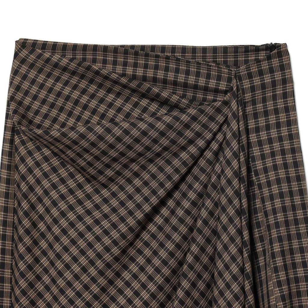 European Style 2026 Women's Slimming Pleated Plaid Skirt