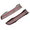 8Pcs Carbon Fiber Texture Door Outside Handle Cover Fit For Honda Civic 2016 2018