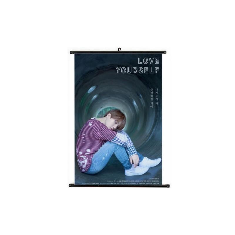 Kpop Bts Bangtan Boys 5. Album Love Yourself Hängegemälde Kunstposter für Wanddeko