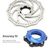 1 Set Aluminum Alloy Disc Brake Center Lock 6-Bolt Easy To Install 6 Bolts Rotor Adapter Center-Lock Hubs Bike Conversion