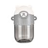 Water bottle bear plastic cup elastic cover with straw water cup children's kettle crossbody strap student cup straw cup portable