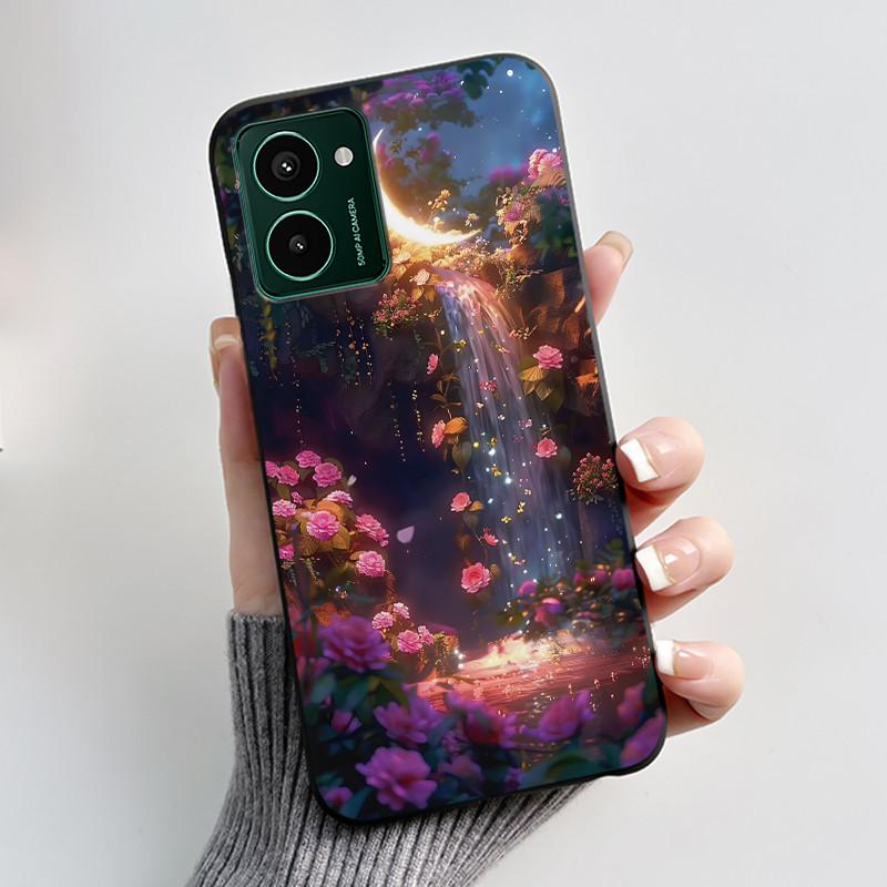 Weiche TPU Hülle für Nokia HMD Pulse Pro Pulse+ Plus Luxuriös Niedlich Liebe Hase Lustig Schwarzes Silikon Schutzhülle Rückseite Handyhülle