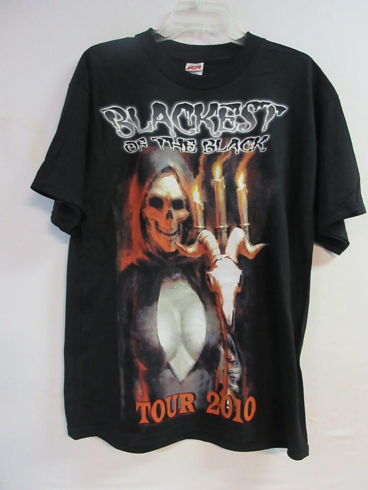 DANZIG OFFICIAL MERCH BLACKEST 2010 BAND CONCERT MUSIC LARGE Unisex T-Shirt S
