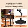 Multifunctional Desktop Phone Holder for Live Streaming, Overhead Shots, and Video Recording