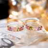 Earrings with Zircon Rhinestone Studs - Women's Colorfast Ear Accessories