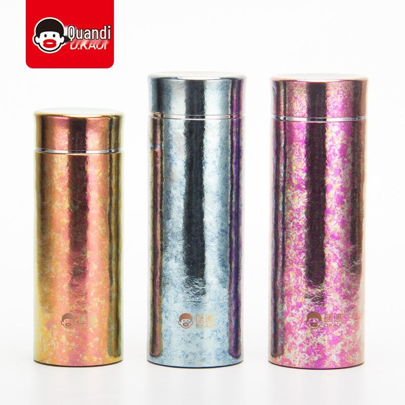 Kuangdi Vacuum Insulated Double-Layer Titanium Cup, Business Couple's Gift with Printing