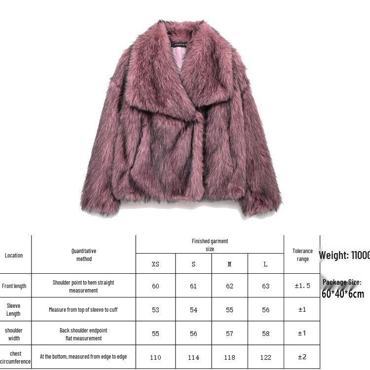 Women's Winter Lambswool Thick Cardigan Coat - New Fur Series