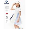 Navigare Italian Small Sailboat Children's Clothing Girls' Polo Skirt 2026 Summer Stylish Children's Sports Skirt