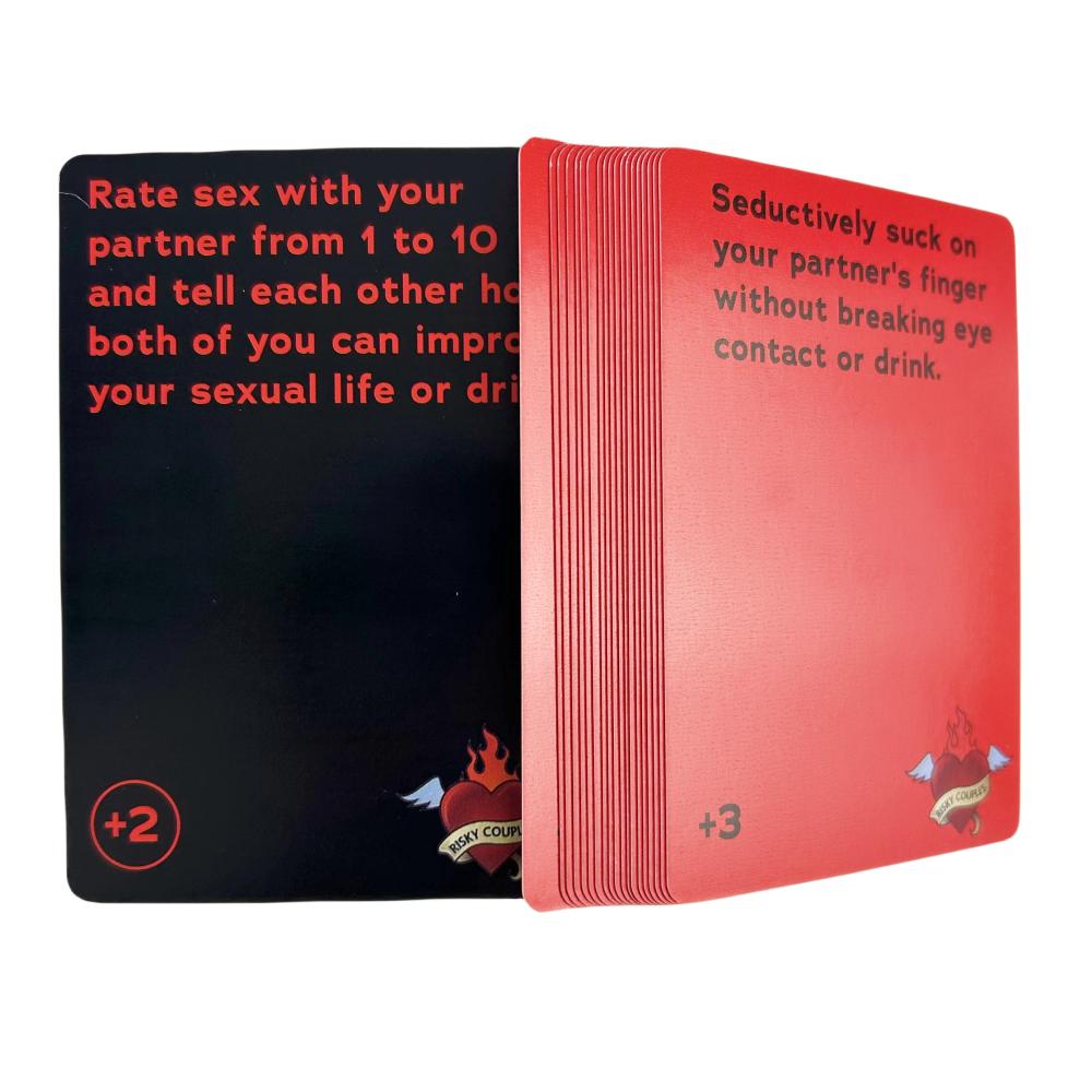 Risky Couples Super Fun Couples Game For Date Night 150 Dares Questions For Your Partner Romantic Card Game
