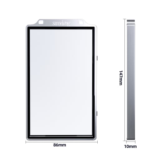 Sanseking 35PT PSA Standard Card Magnetic Card Case Collector Card Case Matte Metal Frame UV Shield Card Case Suitable for Ball Cards