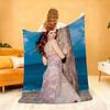 Sänger C Celine D Dion N Decke Weiche Überwurfdecke für Zuhause Schlafzimmer Bett Sofa Picknick Reise Büro Ruhe Abdeckung Decke Geschenk