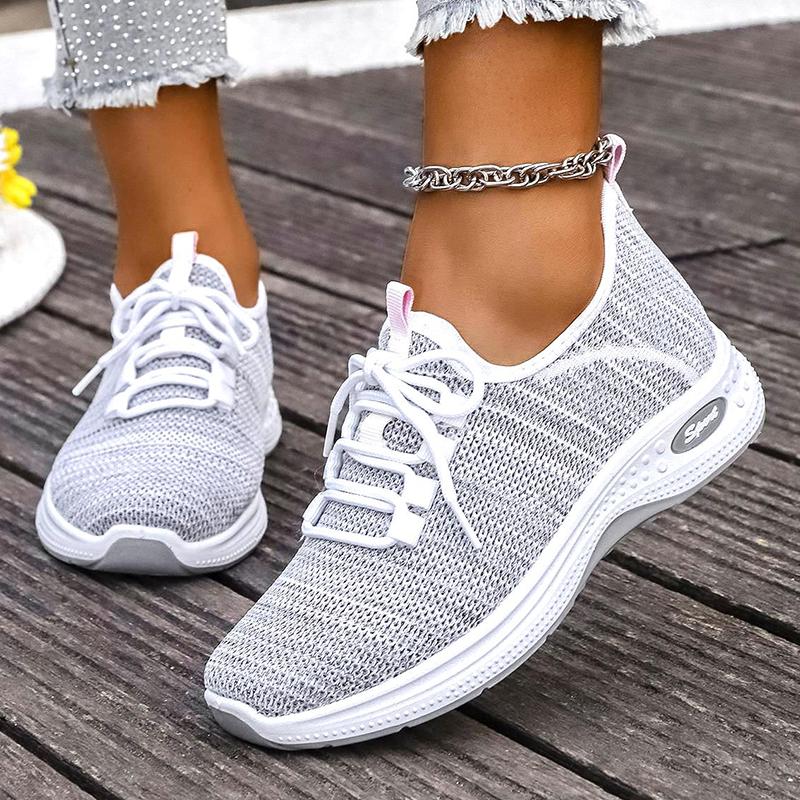 Fashion Women's Breathable Knitted Socks Sneakers Comfortable Casual Sports Shoes for Women 2025 Spring Autumn Lightweight Running Shoes