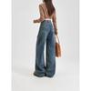 Damen American Retro High Waist Wide Leg Jeans - Frühlings-/Herbstausgabe