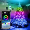 Mobile APP Bluetooth Copper Wire Light String Intelligent Remote Control RGB Christmas Decoration Atmosphere Small Colored Light