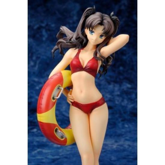 night Rin Tohsaka Swimsuit scale PVC finished Fate/stay Ver. (1/6 pre-painted product)