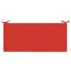 2 Piece Bench Cushions SOEST 2 Pcs. 100percent  Polyester Red