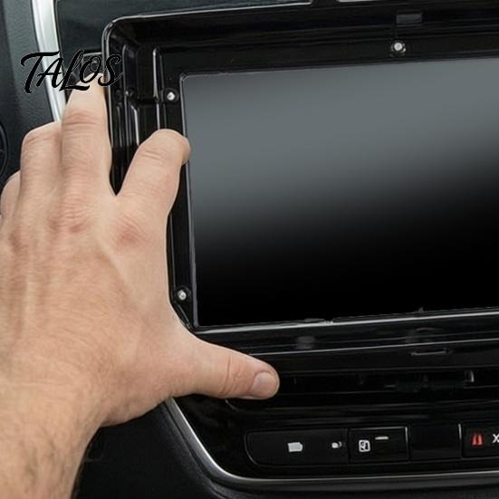 Double Din Stereo Trim 9-Inch Car Radio Fascia Frame for Toyota Corolla 2015 AXIO/FIELDER, Center Console Upgrade Navigation Dash Mounting Bracket,