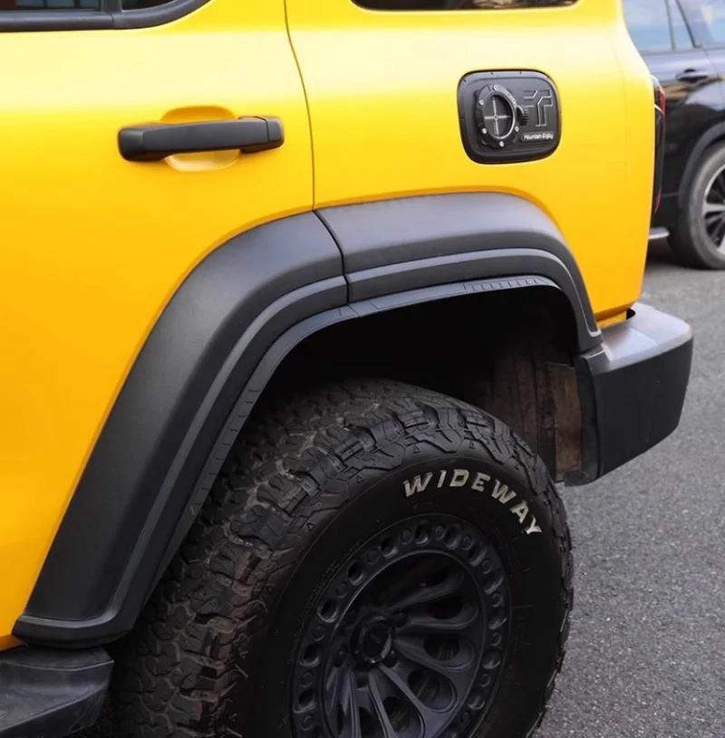 Car Four-wheel Widening Small Wheel Eyebrow Fit for GWM Tank 300 Modification Car Decoration Upgrade Parts