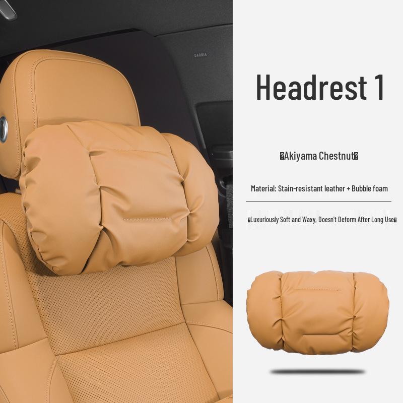 Compatible with Hyundai ix35, ix25, Elantra, Mingtu, Langdong headrests & neck supports.