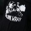 T-shirt noir Link Wray VTG Toutes tailles manches courtes S-5XL XZ493
