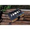Sun and Moon Handmade Deckle Paper Journal for Men and Women7/5 grimoire Spell notebook for traveling sketchbook book