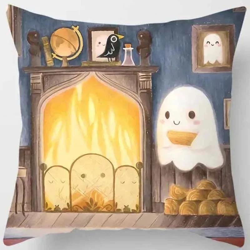 Fairy Tale World Cartoon Pillowcase Car Ornaments Office Living Room Sofa Home Pillowcase