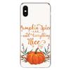 Pumpkin Happy Fall Autumn Cover Phone Case For Apple iPhone 11 12 13 Pro XR X XS Max 7 8 6 6S Plus + Mini 5S SE Print Shell